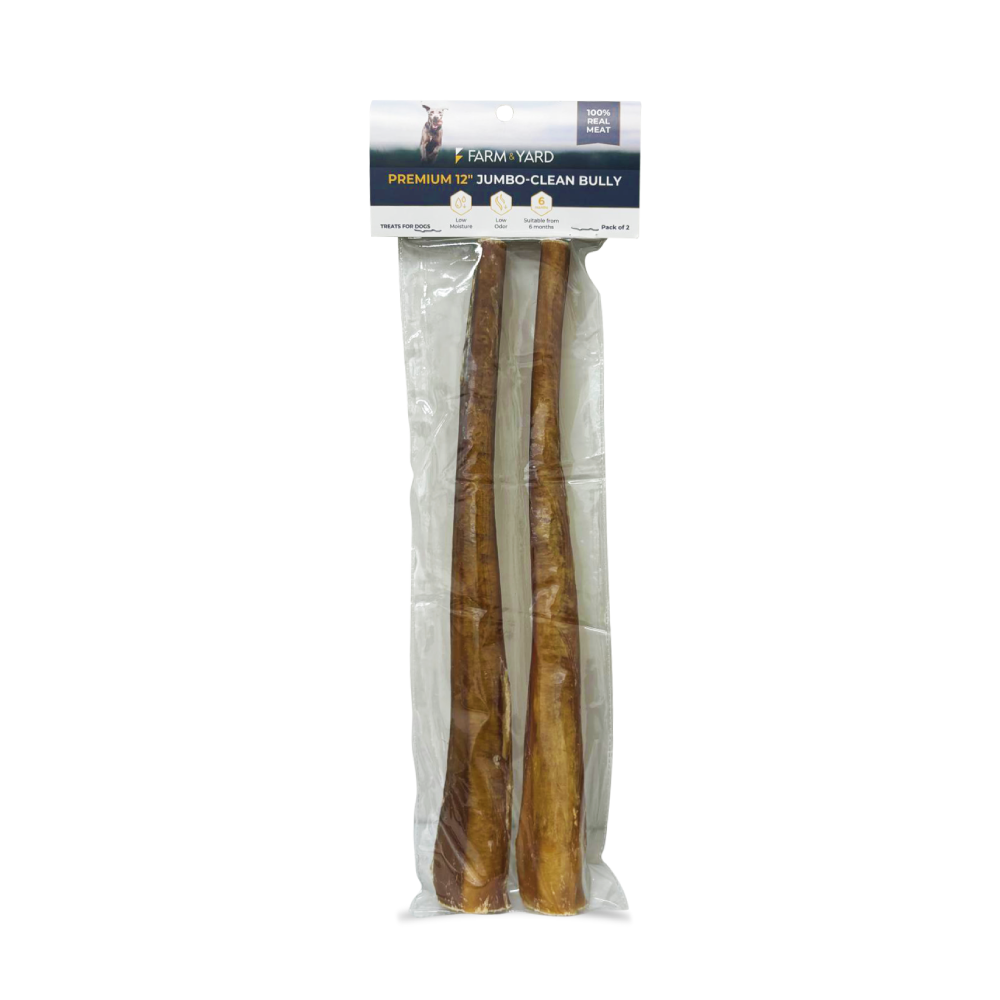Single Ingredient Jumbo Bully Stick 12"