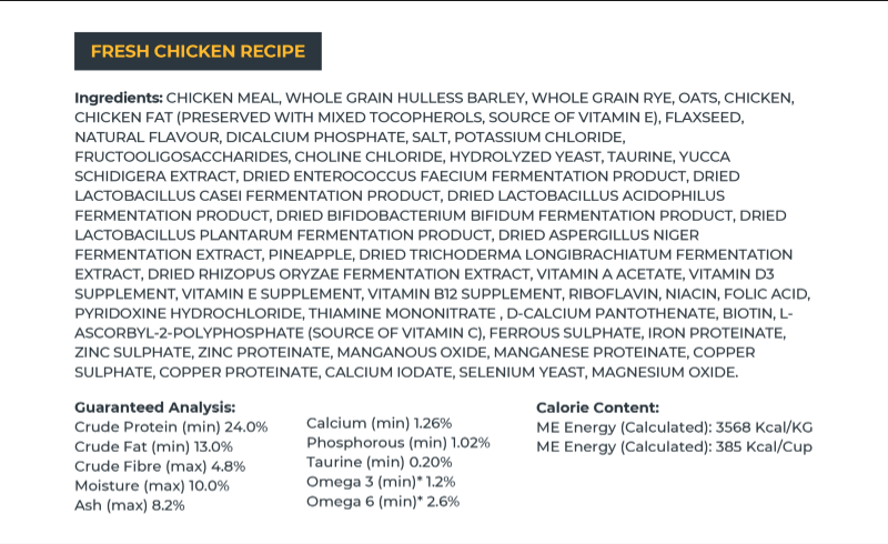 Wholegrain Boost - Nutrient-Rich Dry Dog Food - Chicken Recipe